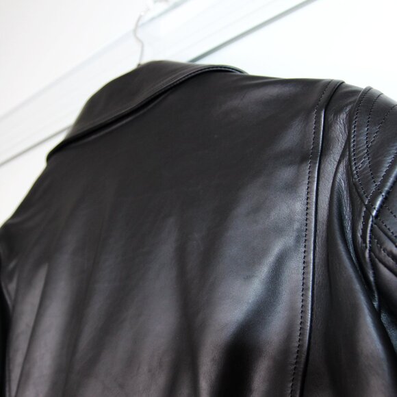BNWT SS19 UNDERCOVER BOOTLEG TRUTH LEATHER JACKET 3 - Picture 5 of 15